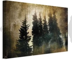 Artgeist Paveikslas - Stately Spruces (1 Part) Wide