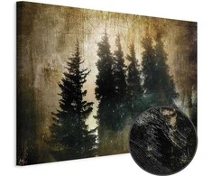Artgeist Paveikslas - Stately Spruces (1 Part) Wide