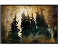 Artgeist Paveikslas - Stately Spruces (1 Part) Wide
