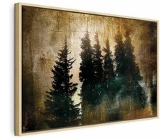 Artgeist Paveikslas - Stately Spruces (1 Part) Wide