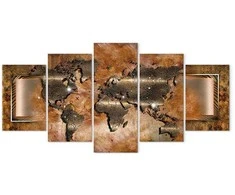 Artgeist Paveikslas - Steel Map