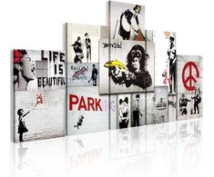 Artgeist Paveikslas - Street Crimes: Banksy Art