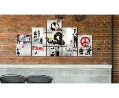 Artgeist Paveikslas - Street Crimes: Banksy Art
