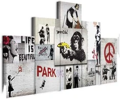 Artgeist Paveikslas - Street Crimes: Banksy Art