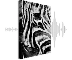 Artgeist Paveikslas - Striped Nature (1 Part) Vertical