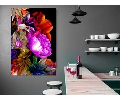 Artgeist Paveikslas - Nature in Summer Hues (1-part) - Flower Garden of Inspiration