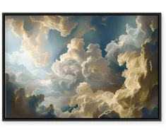 Artgeist Paveikslas - Sun and Shadows: A Theatrical Ekranas of Nature High Above the Earth