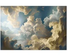 Artgeist Paveikslas - Sun and Shadows: A Theatrical Ekranas of Nature High Above the Earth