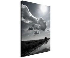 Artgeist Paveikslas - Sun Over Clouds (1-part) - Sky Reflection in Water Field