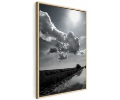 Artgeist Paveikslas - Sun Over Clouds (1-part) - Sky Reflection in Water Field