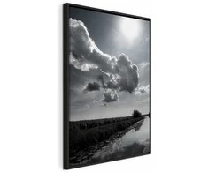 Artgeist Paveikslas - Sun Over Clouds (1-part) - Sky Reflection in Water Field