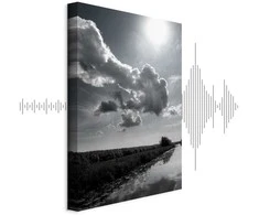 Artgeist Paveikslas - Sun Over Clouds (1-part) - Sky Reflection in Water Field