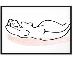Artgeist Paveikslas - Sunbathing (1 Part) Wide
