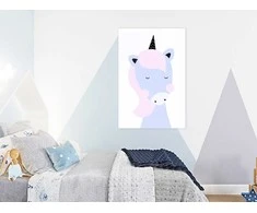 Artgeist Paveikslas - Sweet Unicorn (1 Part) Vertical