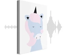 Artgeist Paveikslas - Sweet Unicorn (1 Part) Vertical