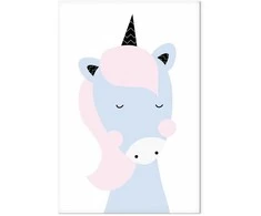 Artgeist Paveikslas - Sweet Unicorn (1 Part) Vertical