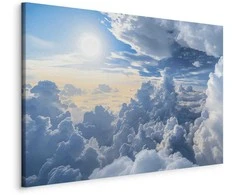 Artgeist Paveikslas - Symphony of Light: Sun and Clouds Collaborating on a Beautiful Sky