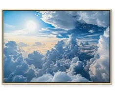 Artgeist Paveikslas - Symphony of Light: Sun and Clouds Collaborating on a Beautiful Sky