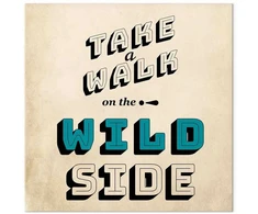 Artgeist Paveikslas - Take Walk on the Wild Side (1 Part) Square