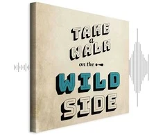 Artgeist Paveikslas - Take Walk on the Wild Side (1 Part) Square