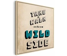 Artgeist Paveikslas - Take Walk on the Wild Side (1 Part) Square