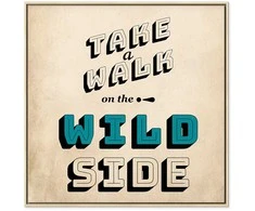 Artgeist Paveikslas - Take Walk on the Wild Side (1 Part) Square