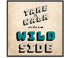 Artgeist Paveikslas - Take Walk on the Wild Side (1 Part) Square