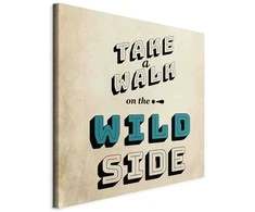 Artgeist Paveikslas - Take Walk on the Wild Side (1 Part) Square