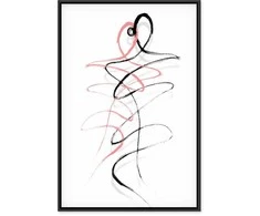 Artgeist Paveikslas - Tangled Passion (1 Part) Vertical