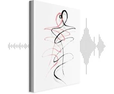 Artgeist Paveikslas - Tangled Passion (1 Part) Vertical