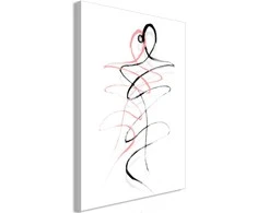 Artgeist Paveikslas - Tangled Passion (1 Part) Vertical