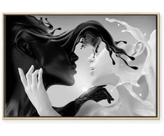 Artgeist Paveikslas - Tender Opposite (1 Part) Wide