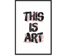 Artgeist Paveikslas - This Is Art (1 Part) Vertical