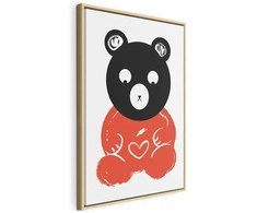 Artgeist Paveikslas - Thoughtful Bear (1 Part) Vertical