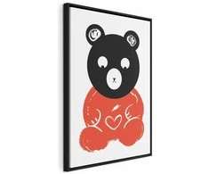 Artgeist Paveikslas - Thoughtful Bear (1 Part) Vertical