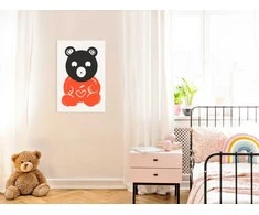 Artgeist Paveikslas - Thoughtful Bear (1 Part) Vertical