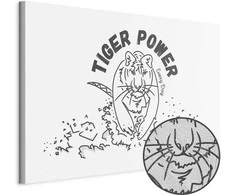 Artgeist Paveikslas - Tiger Power (1 Part) Wide