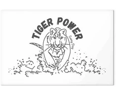 Artgeist Paveikslas - Tiger Power (1 Part) Wide