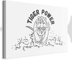 Artgeist Paveikslas - Tiger Power (1 Part) Wide