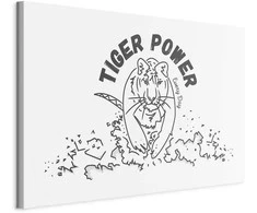 Artgeist Paveikslas - Tiger Power (1 Part) Wide