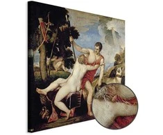Artgeist Paveikslas - Titian – Venus and Adonis