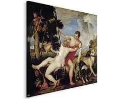 Artgeist Paveikslas - Titian – Venus and Adonis