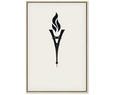 Artgeist Paveikslas - Torch Shaped Like an Inverted Eiffel Tower