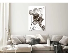 Artgeist Paveikslas - Transparent Clover (1 Part) Vertical
