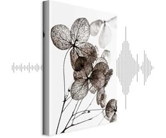 Artgeist Paveikslas - Transparent Clover (1 Part) Vertical