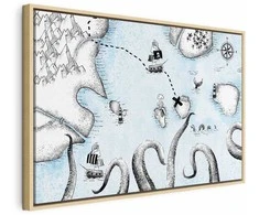 Artgeist Paveikslas - Treasure Map (1 Part) Wide