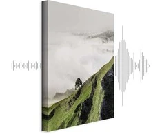 Artgeist Paveikslas - Tree Above Clouds (1 Part) Vertical