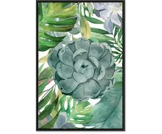 Artgeist Paveikslas - Tropical Flora (1 Part) Vertical