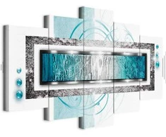 Artgeist Paveikslas - Turquoise blizzard