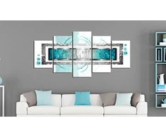 Artgeist Paveikslas - Turquoise blizzard
